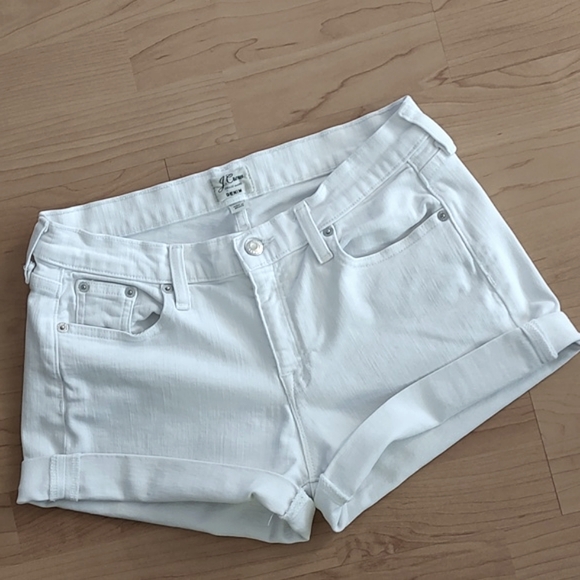 J. Crew Jean Shorts - Picture 1 of 4